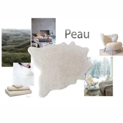 Tapis De Bain Abyss & Habidecor Peau White -Salle De Bain Boutique PEAU 4