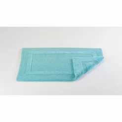 Tapis De Bain Abyss & Habidecor Reversible Turquoise -Salle De Bain Boutique REVERSIBLE20370203