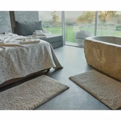 Tapis De Bain Abyss & Habidecor Shag White -Salle De Bain Boutique SHAG 3