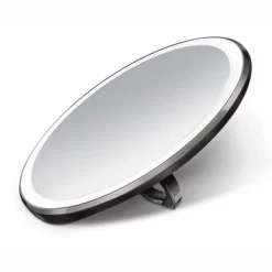 Mirroir à Capteur Simplehuman 3X Elargissant Noir -Salle De Bain Boutique ST3041 alt frnt 1194x