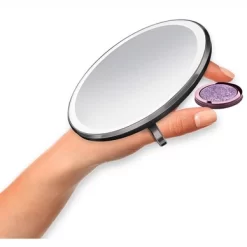 Mirroir à Capteur Simplehuman 3X Elargissant Noir -Salle De Bain Boutique ST3041 alt using 1194x