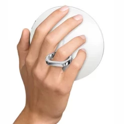 Mirroir à Capteur Simplehuman 3X Elargissant Blanc -Salle De Bain Boutique ST3042 alt backhand 1194x