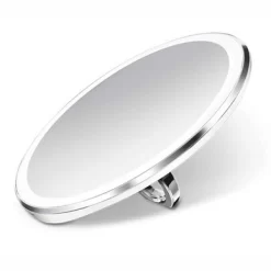 Mirroir à Capteur Simplehuman 3X Elargissant Blanc -Salle De Bain Boutique ST3042 alt frnt 1194x