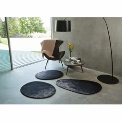 Tapis De Bain Abyss & Habidecor Stone Black -Salle De Bain Boutique STONE201 1
