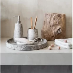 Distributeur De Savon Aquanova Conor Beige 7 Distributeur De Savon Aquanova Conor Beige -Salle De Bain Boutique coner20sfeerafbeelding 2