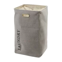 Panier à Linge Aquanova Evora Gris Clair