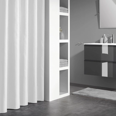 Rideau De Douche Sealskin Granada White (180 X 200 Cm) 3 Rideau De Douche Sealskin Granada White (180 X 200 Cm)