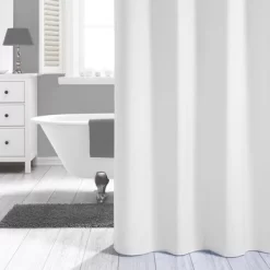 Rideau De Douche Sealskin Madeira White (240 X 200 Cm)