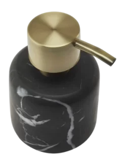 Distributeur De Savon Aquanova Nero Noir -Salle De Bain Boutique nerdim 091 no bg