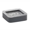 Porte-Savon Aquanova Ona Gris Foncé 2 Porte-Savon Aquanova Ona Gris Foncé -Salle De Bain Boutique ona dish 1