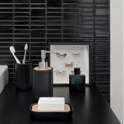 Porte-Savon Aquanova Oscar Noir -Salle De Bain Boutique oscar20zwart 2