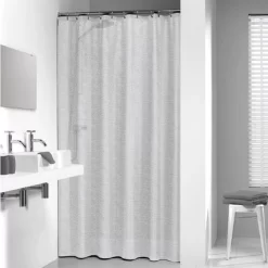 Rideau De Douche Sealskin Perle Transparent