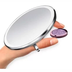 Mirroir à Capteur Simplehuman 3X Elargissant Argent -Salle De Bain Boutique sensor mirror compact cases3 bd485417 0f33 4de6 8471 3f21b74270c0 1194x