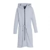 Peignoir Seahorse Girls Taylor Light Grey 2 Peignoir Seahorse Girls Taylor Light Grey -Salle De Bain Boutique sh taylor light grey bathrobe child