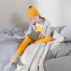 Peignoir Seahorse Girls Taylor Light Grey -Salle De Bain Boutique sh taylor light grey bathrobe child sfeer 2