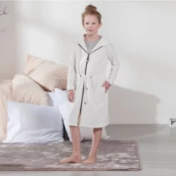 Peignoir Seahorse Girls Taylor Off-White 6 Peignoir Seahorse Girls Taylor Off-White -Salle De Bain Boutique sh taylor white bathrobe child sfeer