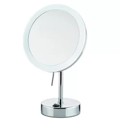 Miroir De Maquillage Kela Sabina Silver Shining