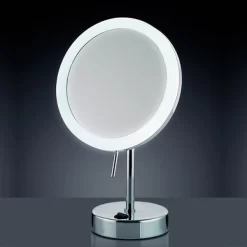 Miroir De Maquillage Kela Sabina Silver Shining -Salle De Bain Boutique shop 20628b s