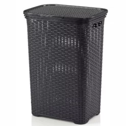 Panier à Linge Kela Brasilia Dark Grey