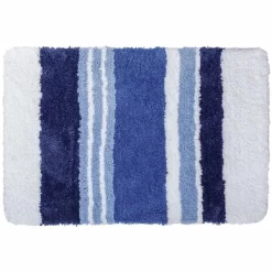 Tapis De Bain Sealskin Soffice Bleu